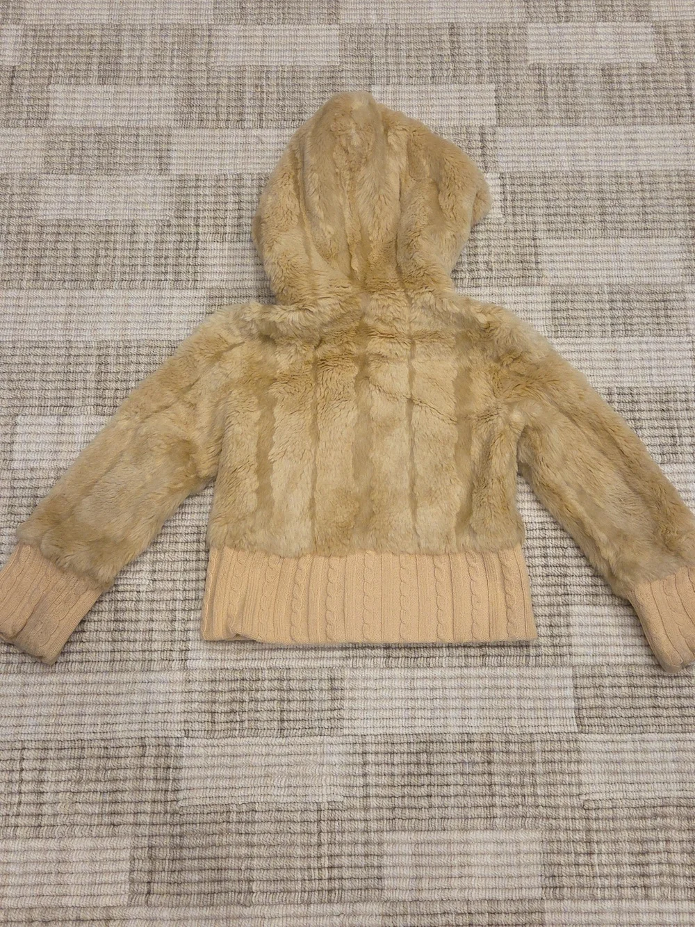 Juicy Couture Plush Faux Fur Coat Size 6